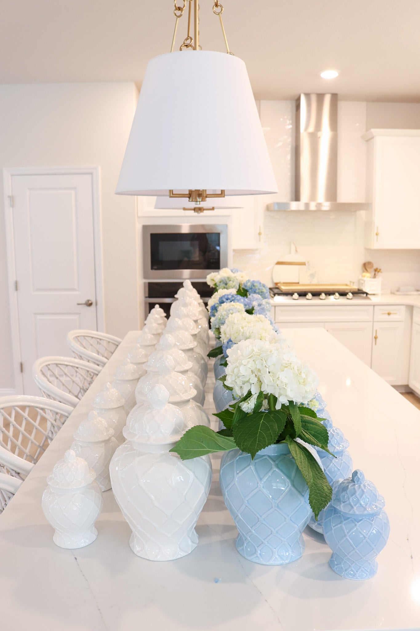 Large Spring Essential Jar - White